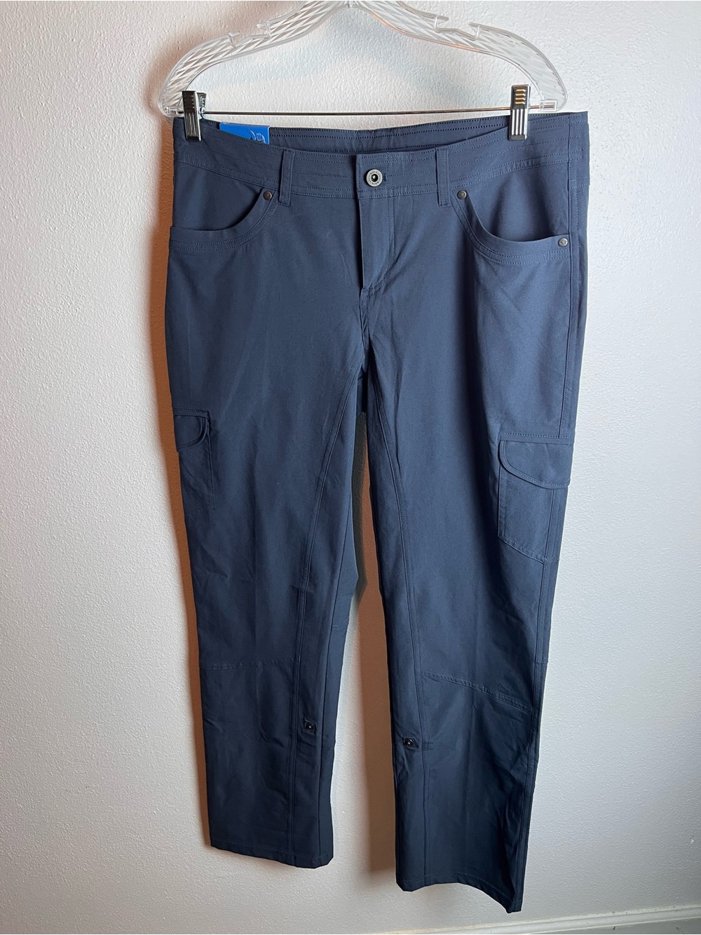 Kuhl Women's Navy Cargo Travel Pants